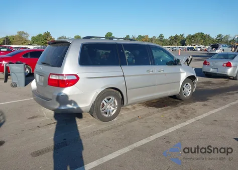 2007 Honda Odyssey Ex-L z USA, uszkodzony, nr VIN 5FNRL38757B086144